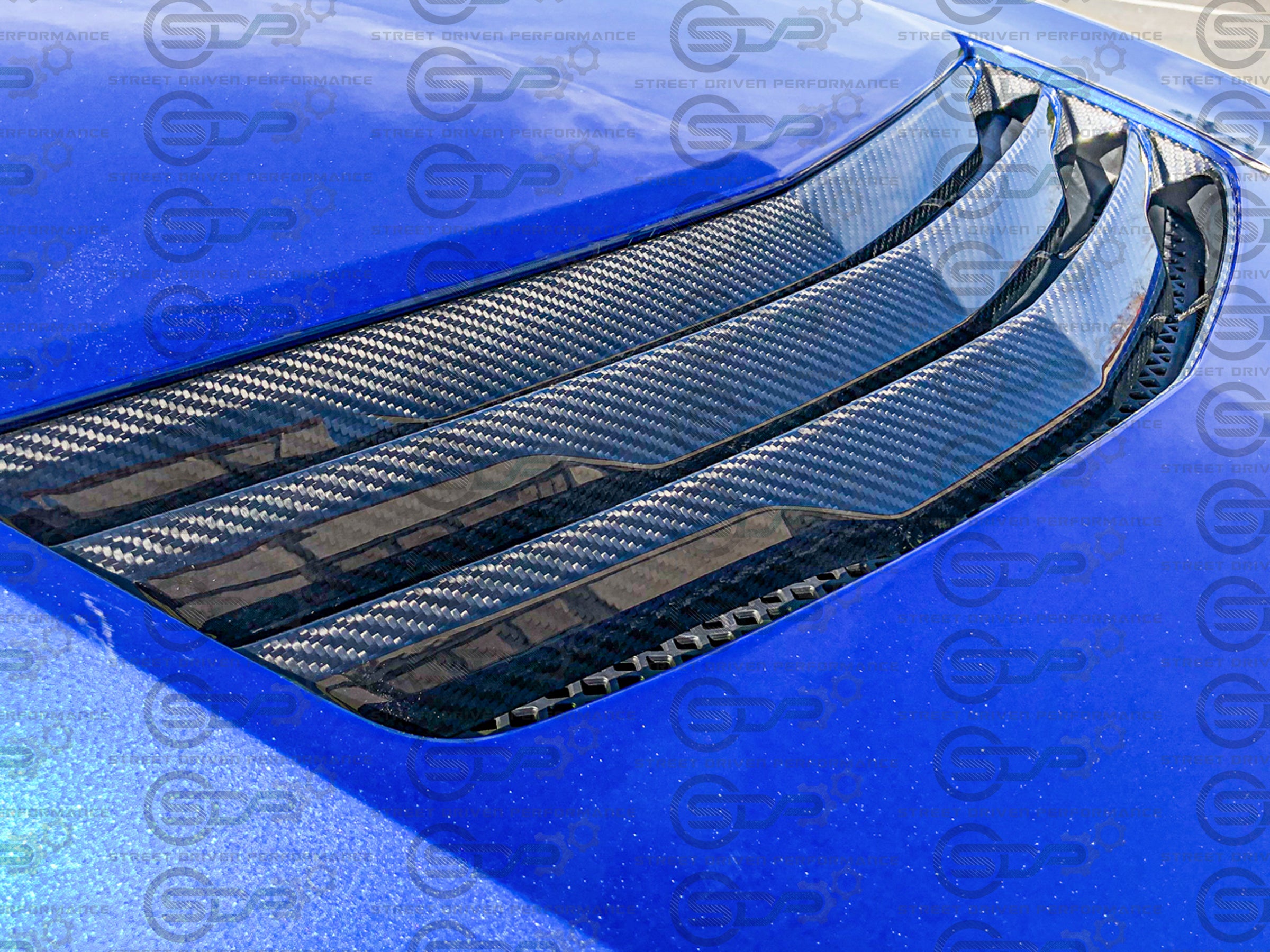 2016-2019 CTS-V V3 - Carbon Fiber Hood Vent